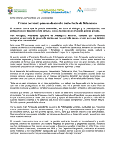 Firma Convenio MLP y Salamanca