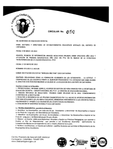 Download this file (Circular No. 050 - Reunion de Analisis de Resultados Pruebas Saber.PDF)