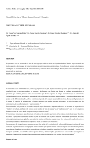 Hospital Universitario “Manuel Ascunce Domenech” Camagüey  MICETOMA. REPORTE DE UN CASO