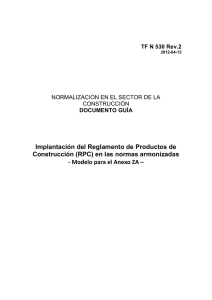 traducción no oficial del documento principal del modelo del Anexo ZA nuevo