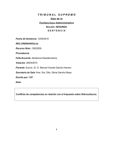 Sentencia del Tribunal Supremo 12/05/2010