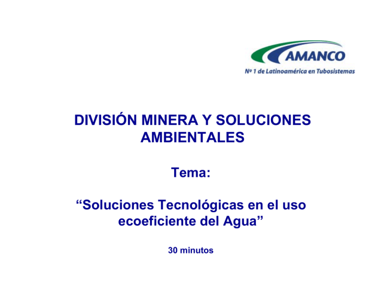 Soluciones Tecnol Gicas: Control De La Contaminaci N