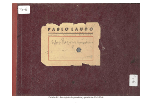 Libro registro de ganaderos y ganaderías, 1942-1946