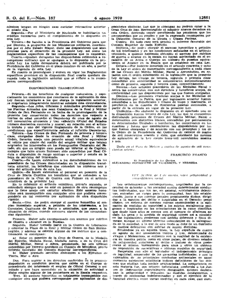 Ley de Peligrosidad Social