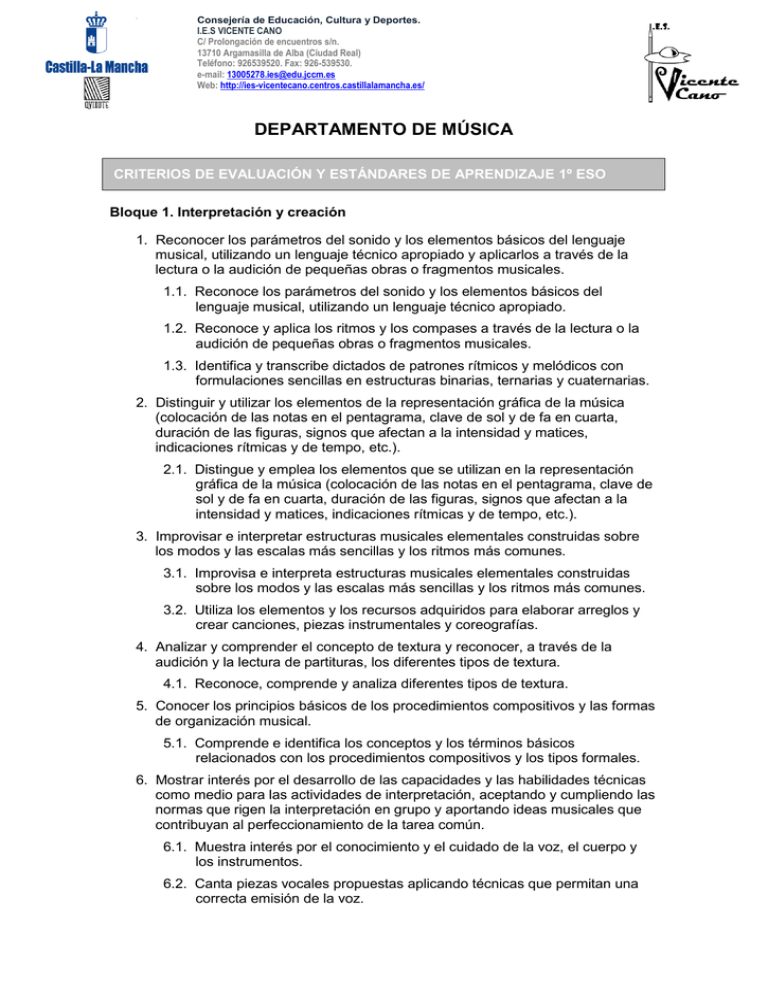 Criterios De Evaluación Y Estándares De Aprendizaje DPTO MÚSICA.pdf