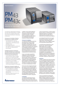 PM 43 43c Impresoras industriales de