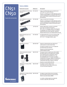 CN5X Guía de accesorios (PDF)