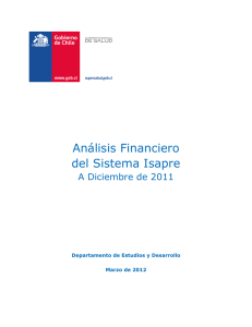 Ir a Análisis Financiero a diciembre de 2011