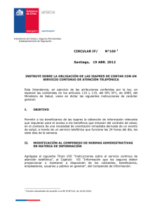 Circular IF/169