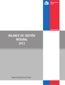 Ir a Balance de Gestión Integral año 2013