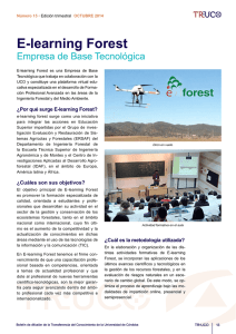 E-learning Forest Empresa de Base Tecnológica