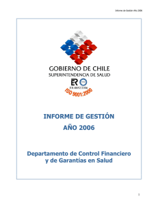 Ir a Informe de gestión anual 2006