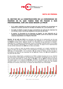 NdP Estudio regional morosidad por sectores - PMcM- MADRID20127181122