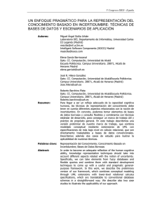 Un enfoque pragmático para la representación de conocimiento basado en incertidumbre