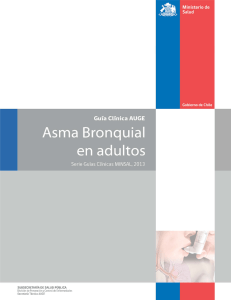 Ir a Guía clínica: Asma bronquial del adulto