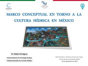 Marco conceptual entorno a la Cultura Hídrica en México (PDF, 3.2 Mb)