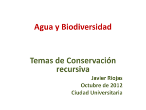 Agua y Biodiversidad, Temas de Conservación Recursiva (PDF, 3.3 MB)