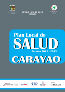 SALUD CARAYAO Plan Local de CIRD