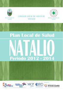 NATALIO Plan Local de Salud Periodo 2012 - 2014 CIRD