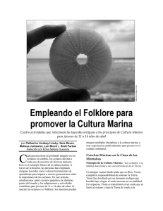Empleando el Folklore para promover la Cultura Marina