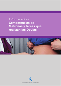 Haciendo clic sobre este enlace pueden acceder al Informe sobre competencias y tareas que realizan las Doulas