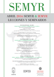 SEMYR ABRIL LECCIONES Y SEMINARIOS 2016