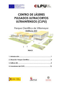 CENTRO DE LÁSERES PULSADOS ULTRACORTOS ULTRAINTENSOS (CLPU)