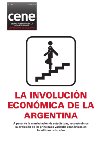 cene La invoLución económica de La argentina
