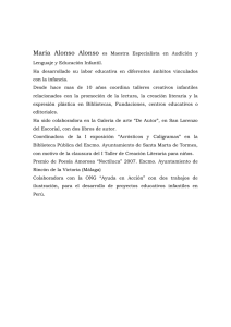 CV de María Alonso Alonso