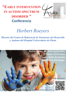 Herbert Roeyers &#34;E &#34; Conferencia