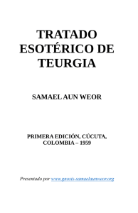 1959 Samael Aun Weor Tratado Esotérico de Teurgia