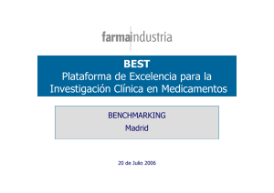 Resultados de BDMetrics aplicados a Madrid , Julio 2006.