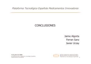 J.Algorta/F.Sanz/J.Urzay, "Conclusiones"