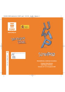 www.uimp.es Nanomedicinas y medicinas innovadoras Francisco Gracia Navarro Isabel Noguer Zambrano