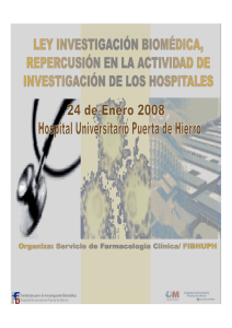 Fundación para la Investigación Biomédica Hospital Universitario Puerta de Hierro