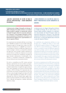 Traducción al castellano del artículo La Planificación Hidrológica en Portugal (Pág. 12 del Nº 2 agosto 2009)