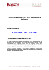 "ACTUALIDAD POLITICA Y ELECTORAL"