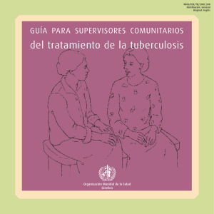 del tratamiento de la tuberculosis Organización Mundial de la Salud Ginebra