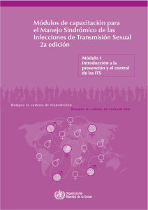 Módulo 1 Introducción a la prevención y el control de las ITS [799kb]