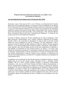 Programa Interuniversitario de la Experiencia  de Castilla y León.