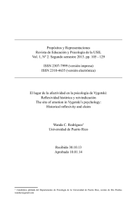 2014_Rodríguez_El lugar de la afectividad en la psicología de Vygotski- Reflexividad histórica y reivindicación.pdf