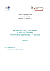 Infraestructuras y transportes: Cohesión territorial y crecimiento económico por las islas