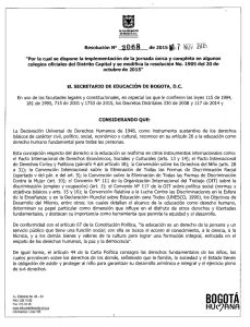 [+] Ver: Resolución Distrital 2068 del 17 noviembre de 2015