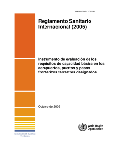 Reglamento Sanitario Internacional (2005)