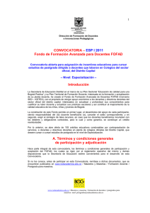 Ver: convocatoria a apoyo financiero a especializaciones con cronograma modificado.