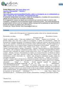 Análisis sobre la divulgación en el ordenamiento jurídico cubano de... Portal Alipso.com: