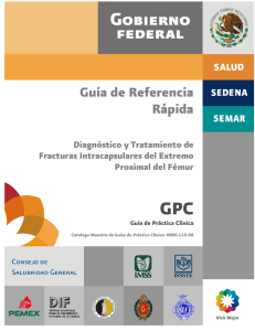 GPC Guía de Referencia Rápida Diagnóstico y Tratamiento de