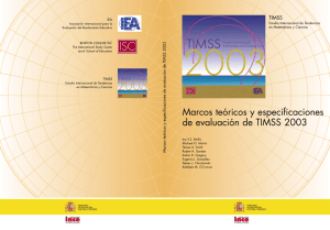 TIMSS IEA Estudio Internacional de Tendencias en Matemáticas y Ciencias