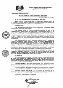 &#34;jf.ño áe fa (J&gt;romoci.ónáe fa &lt;R§sponsa6fe áe{ Compromiso Cli:nuítico&#34; :Munici:patiáaá (Jlrovi,ncia{ áe