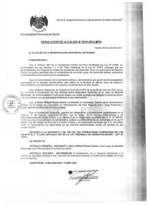 RESOLUCIÓN  DE  ALCALDÍA N° 0315-2012-MPH fa y